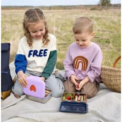 Lässig - Kinder Brotdose Edelstahl Little Gang Smile...