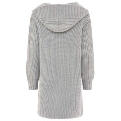 Zwillingsherz -  Cardigan "Katinka"one size - hellgrau