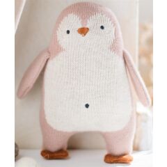 Ava & Yves - Babyrassel Pinguin - rosé