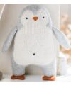 Ava & Yves - Babyrassel Pinguin - hellgrau
