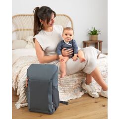 Lässig - Wickelrucksack - reflektierend - Slender Up Backpack - Anthrazit