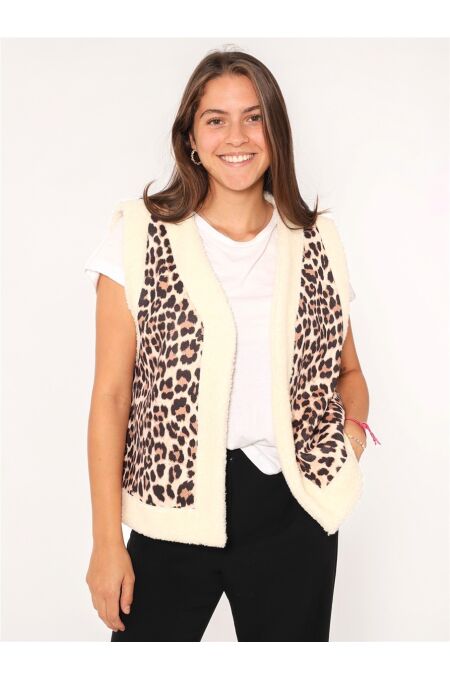 Zwillingsherz -  Weste "Plüsch & Leo"