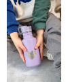 Lässig - Kinder Trinkflasche Edelstahl  Little Gang Heart - Lila