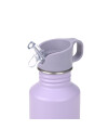 Lässig - Kinder Trinkflasche Edelstahl  Little Gang Heart - Lila