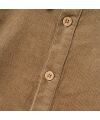 LIL´Atelier - Cordhemd mit Kragen - Sepia Tint