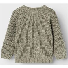 Lill´Atelier - Kleinkind Strickpullover mit Wolle - Seagrass