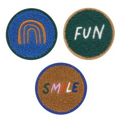 Lässig - Patches 3er Set - Little Gang,Smile Fun