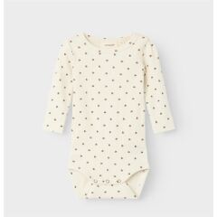 LiLAtelier - leichter Langarmbody mit Marienkäfer- Turtledove