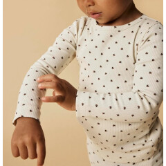 LIL´Atelier - Longsleeve mit Marienkäfer - Turtledove