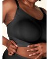 Bravado - Body Silk Seamless Still-BH - Extended Cup - Black