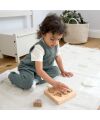Lässig - Sensorik Spielzeug - Holzpuzzle - Little Mateys