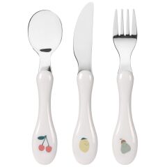 Lässig-Kinderbesteck (3 Stk) - Happy Fruits -...