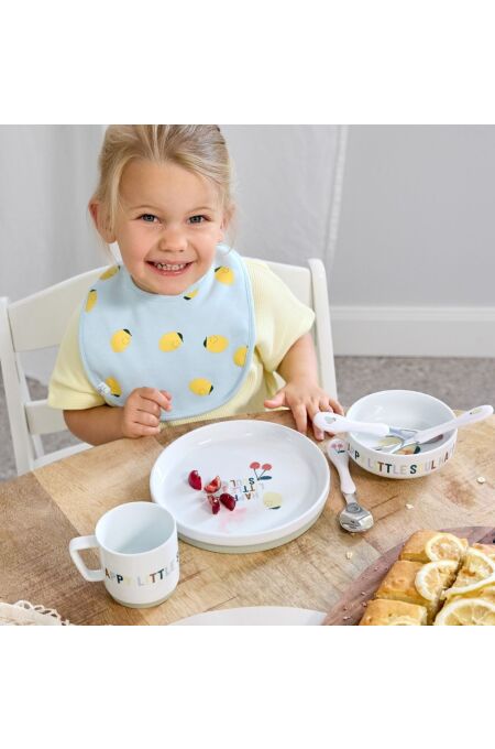Lässig - Kindergeschirr Set Porzellan - Happy Fruits