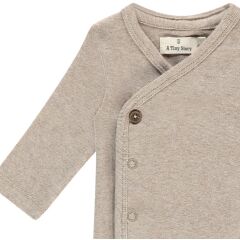 A TINY STORY - Body langarm - oatmeal melange