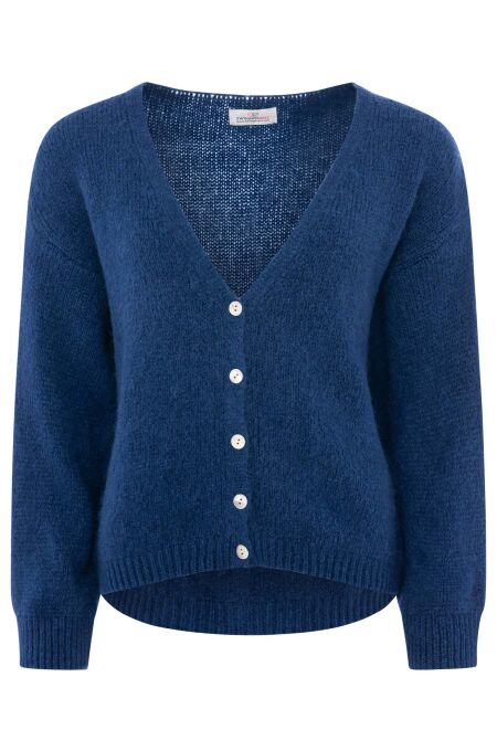 Zwillingsherz - Strickjacke one size - navy
