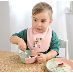 Lässig - Kinderschüssel Silikon - Happy Fruits...