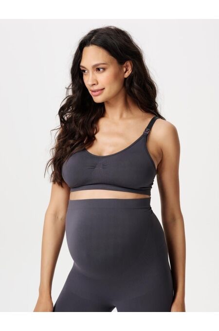 Noppies Maternity - gepolsteter Still-BH - Forged Iron