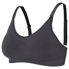 Noppies Maternity - gepolsteter Still-BH - Forged Iron
