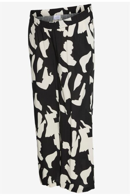 Mamalicious - Flatterhose mit schmalem Bund - Black/Birch