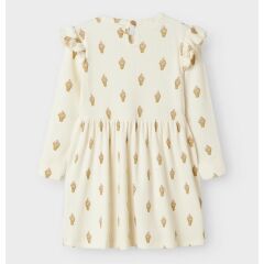 LilLAtelier - Kleinkind Rüschenkleid mit Print - Ice...