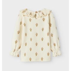 LilLAtelier - Kleinkind ribbe Longsleeve - Turtledove Ice...