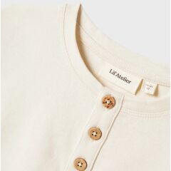 LilAtelier - Kleinkind Tshirt mit Knopfleiste - Turtledove