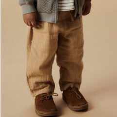 LilLAtelier - Kleinkind Sommerhose weites Bein - Taco Taupe