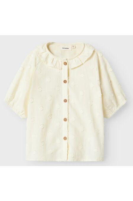 LilLAtelier - Kleinkind Kurzarmbluse - Turtledove