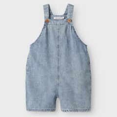 LilLAtelier - Kleinkind Jeanslatzhose - Medium Blue Denim