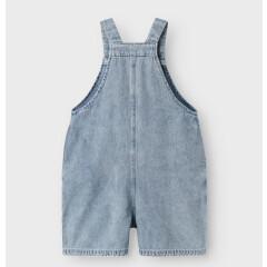 LilLAtelier - Kleinkind Jeanslatzhose - Medium Blue Denim