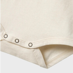 LilLAtelier - Kurzarmbody mit Knopfleiste - Turtledove