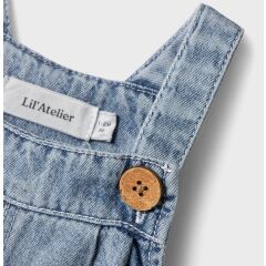 LilLAtelier - Jeanslatzhose  - Medium Blue Wash