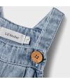 LilLAtelier - Jeanslatzhose  - Medium Blue Wash