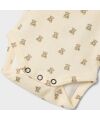 LilLAtelier - Langarmbody mit Teddy Print - Turtledove