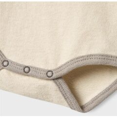 LilLAtelier - Kurzarmbody Tshirtlook - Vapor Blue