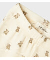 LiLAtelier - Legging mit Teddy Print - Turtledove