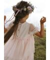 LilAtelier - Kleinkind festliches Tüllkleid - Peach Blush