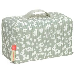 Lässig - Wickeltischorganizer - light khaki leo