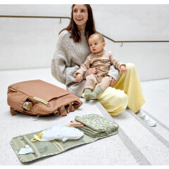 Lässig - Wickelorganizer XL - light khaki leo