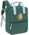 Lässig - Kindergartenrucksack Square - Little Gang - Lemon Dunkelgrün