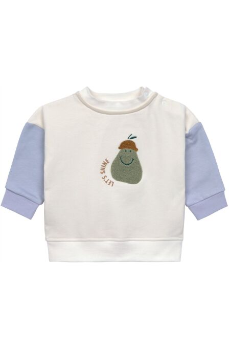 Lässig - Sweater Little Gang - Pear - milky
