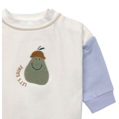 Lässig - Sweater Little Gang - Pear - milky