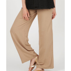Attesa Maternity - Hose mit weitem Bein Ines -Beige