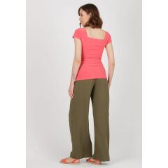 Attesa Maternity - Hose mit weitem Bein - Military Green