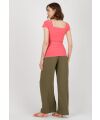 Attesa Maternity - Hose mit weitem Bein Ines - Military Green