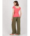 Attesa Maternity - Hose mit weitem Bein - Military Green