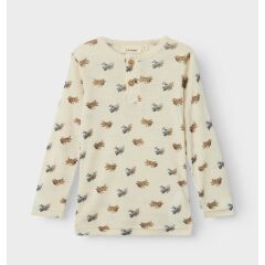 LilLAtelier - Kleinkind Wolllangarmshirt mit Flugzeugen -...