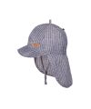 PURE PURE - Mini Sonnenhut Nackenschutz Leinen - Marine