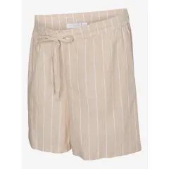 Mamalicious - Shorts gestreift - Humus/ Snow White