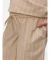 Mamalicious - Shorts gestreift - Humus/ Snow White